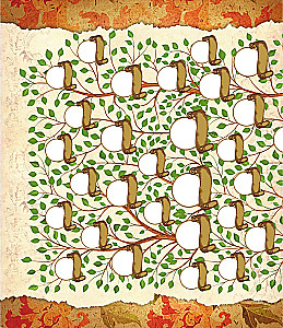 Genealogy Book. Family Tree
