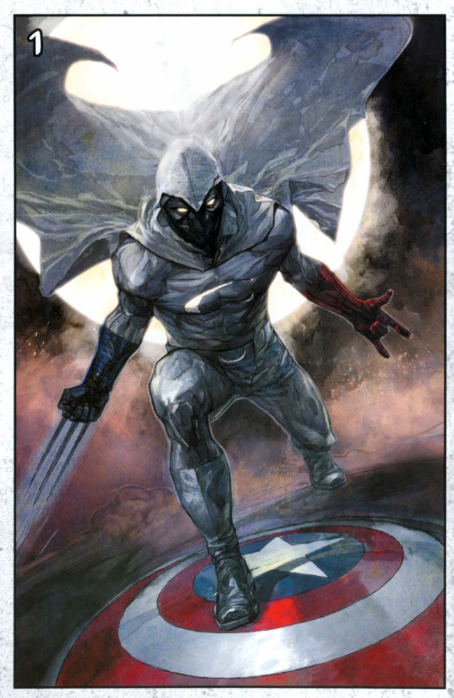 Moon Knight by Bendis and Maleev cover for comic shops