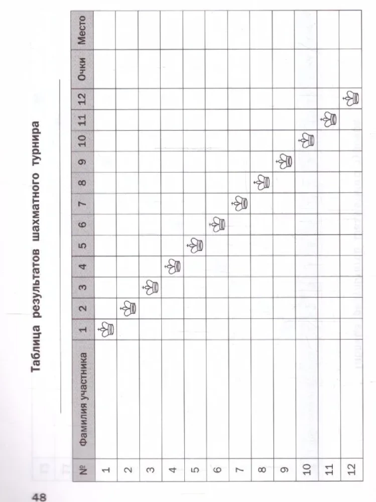 Notizbuch für Schachspieler