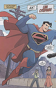 Superman niszczy Klan