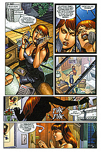 Marvel Knights. Black Widow. Cover with Yelena Belova