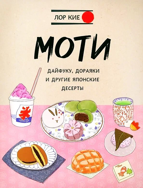 Moti, Daifuku, Dorayaki ir kiti japoniški desertai