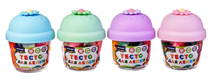 Minkštas tepalas GĖLĖ, 4 spalvos asortimente