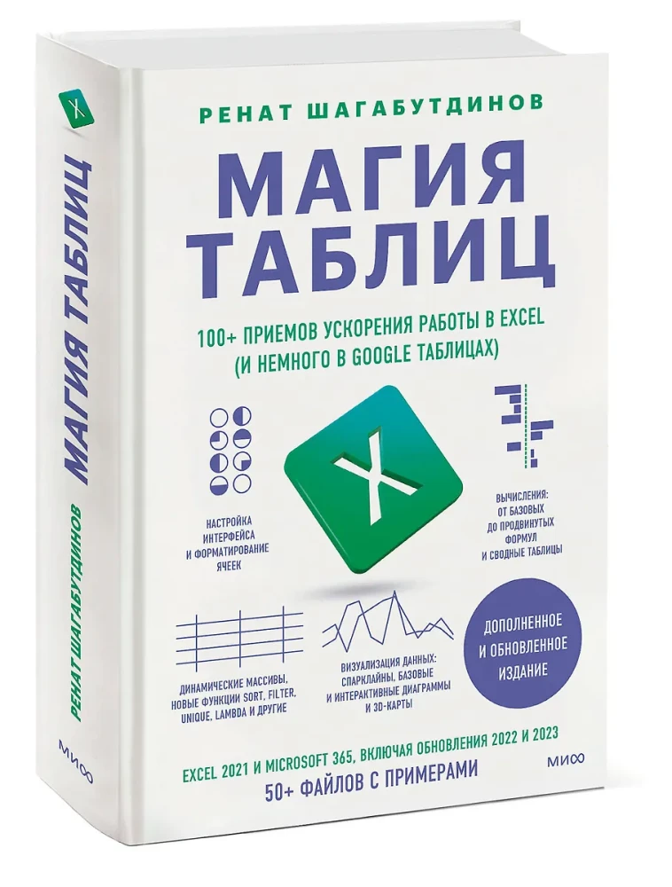 Magia tabel. Ponad 100 sposobów na przyspieszenie pracy w Excelu (i trochę w Arkuszach Google)