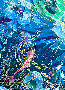 Numbered Painting with Glow-in-the-Dark Paint - Underwater World