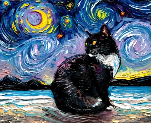 Paint by Numbers - Van Cat