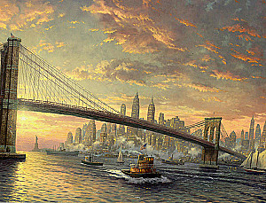 Paint by Numbers - Sunrise over New York