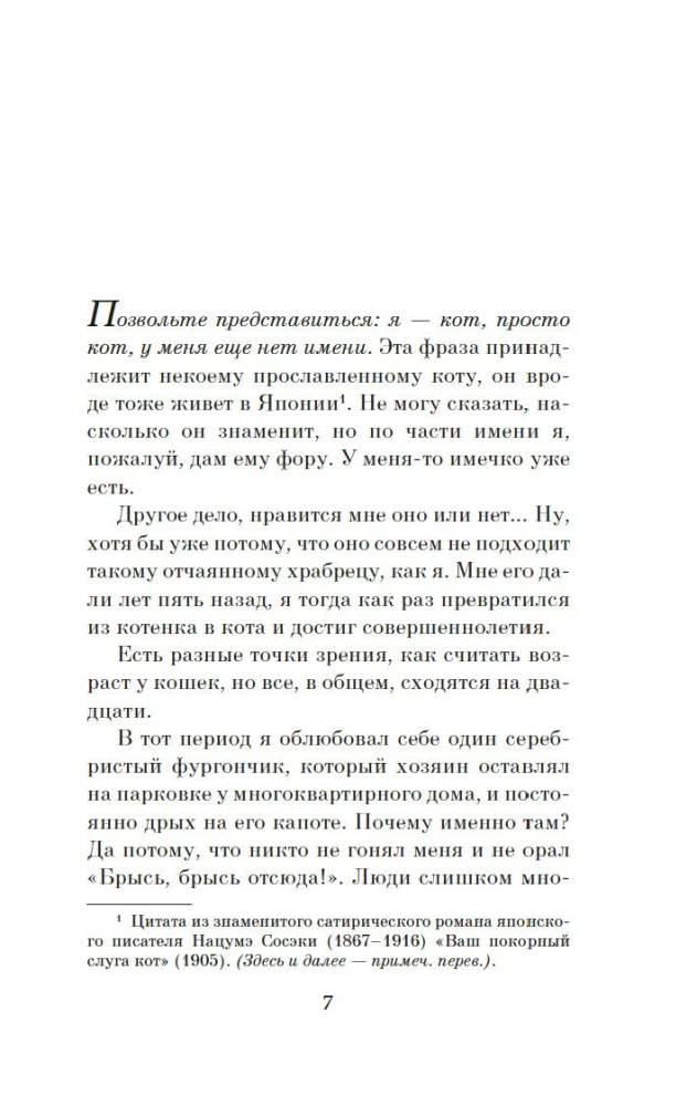 Хроники странствующего кота