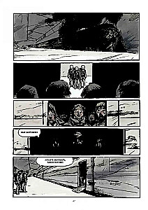 Przez śnieg. Ostatnia stacja. Powieść graficzna
