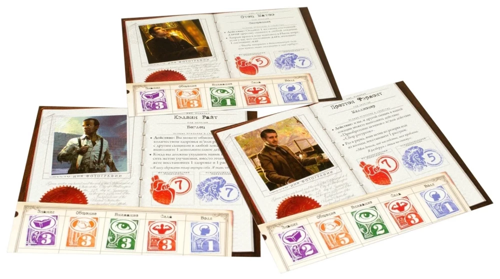Board Game - Ancient Horror. Masks of Nyarlathotep (expansion)