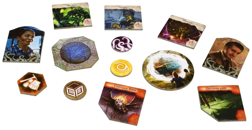 Board Game - Ancient Horror. Masks of Nyarlathotep (expansion)