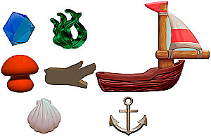 Tabletop Game - Everdell. Far Shore. Forgotten Treasures (expansion)