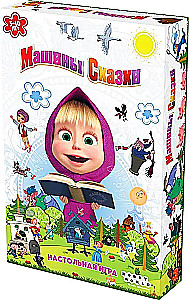 Board Game - Masha and the Bear. Masha's Tales