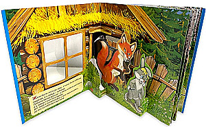 Книжка-панорама - Заячья избушка