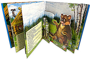 Книжка-панорама - Заячья избушка