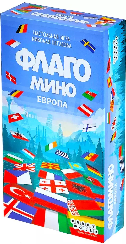 Board Game - Flagomino Europe