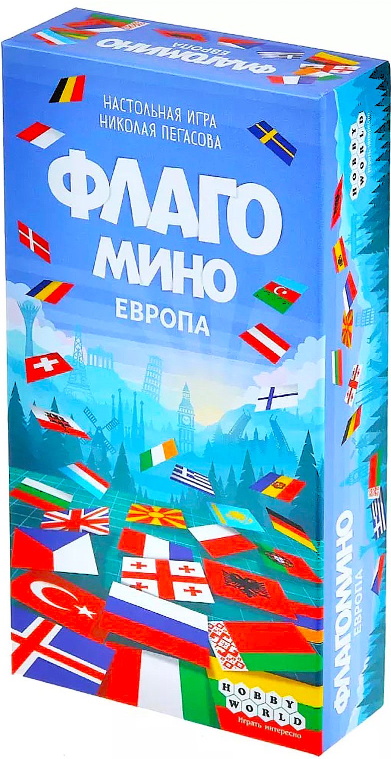 Board Game - Flagomino Europe