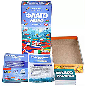Board Game - Flagomino Europe