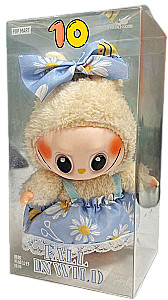 Labubu mix keychain in clothes (17 cm)