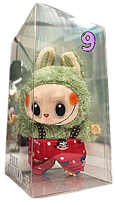 Labubu mix keychain in clothes (17 cm)
