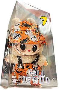 Labubu mix keychain in clothes (17 cm)
