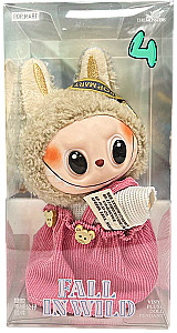 Labubu mix keychain in clothes (17 cm)