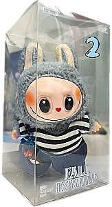 Labubu mix keychain in clothes (17 cm)