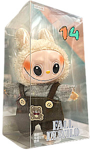 Labubu mix keychain in clothes (17 cm)