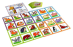 Plastic Lotto for Toddlers 2+ Mommy's Babies. Matching Pairs
