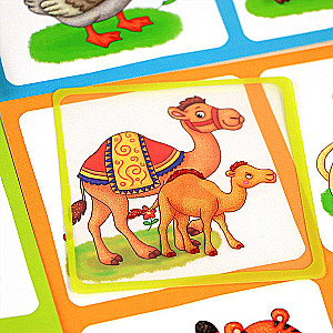 Plastic Lotto for Toddlers 2+ Mommy's Babies. Matching Pairs