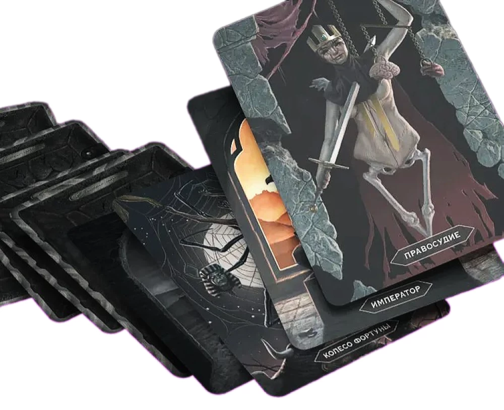 Tarot of Scary Tales. The Madness of the Gloomy Forest (78 cards)