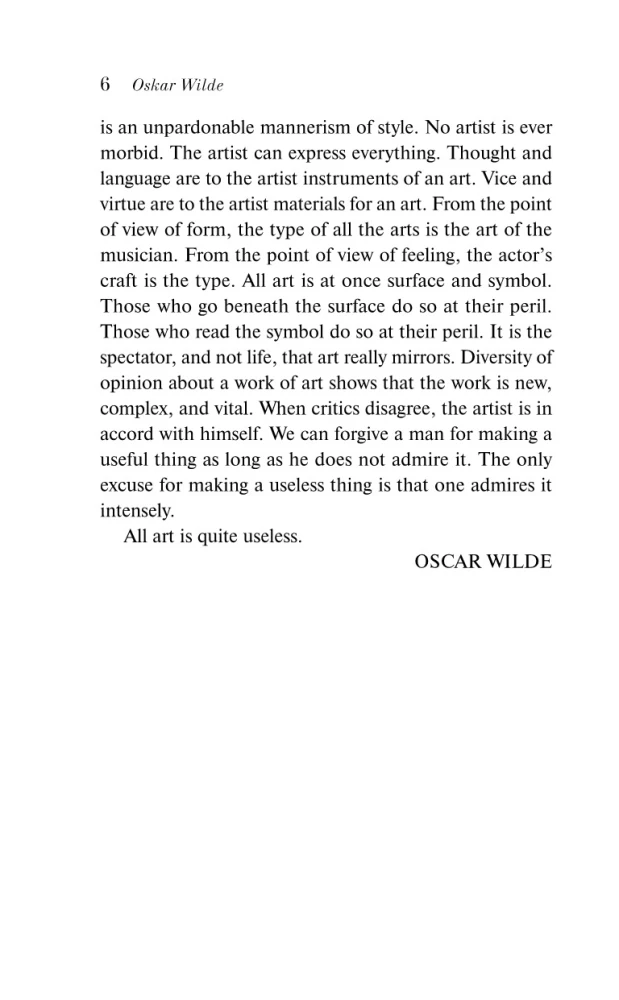 The Picture of Dorian Gray