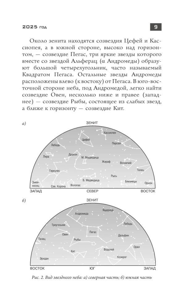 Astronomiczny kalendarz dla uczniów na rok szkolny 2025/2026