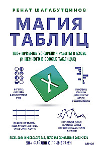The Magic of Tables. 100+ Techniques to Speed Up Work in Excel (and a Little in Google Sheets)