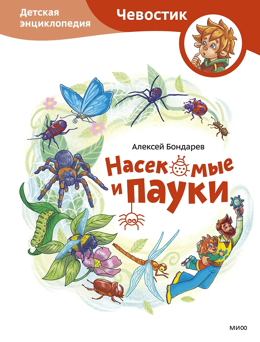 Насекомые и пауки. Детская энциклопедия