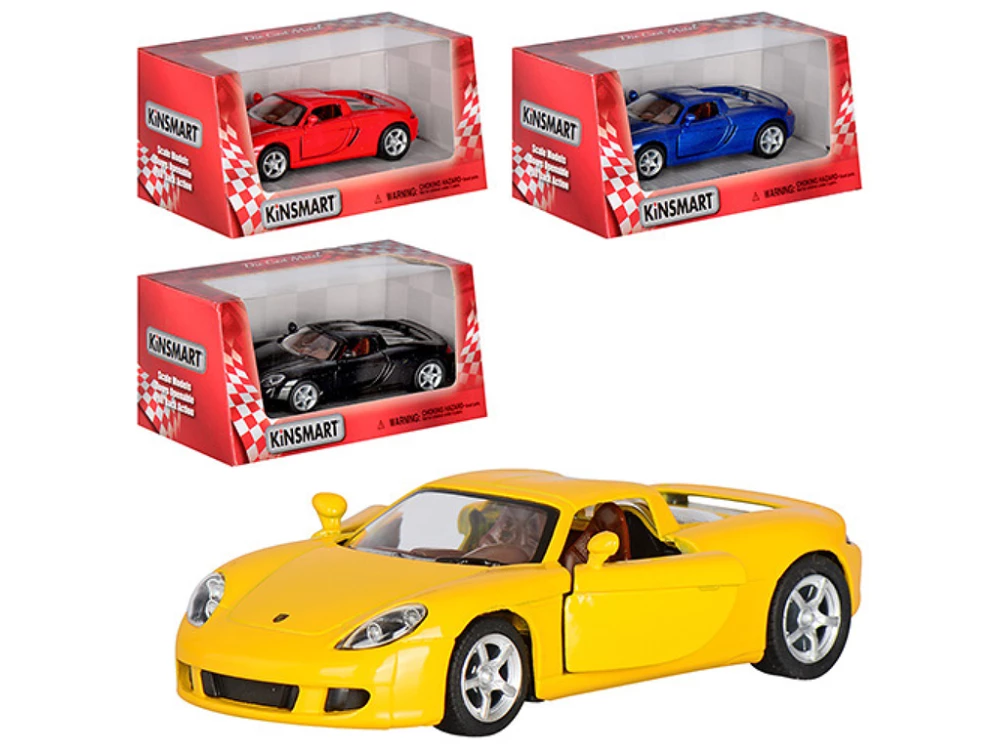 Model samochodu 5 PORSCHE CARRERA GT, w asortymencie