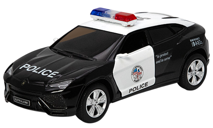 Automobilio modelis 5 LAMBORGHINI URUS POLICE