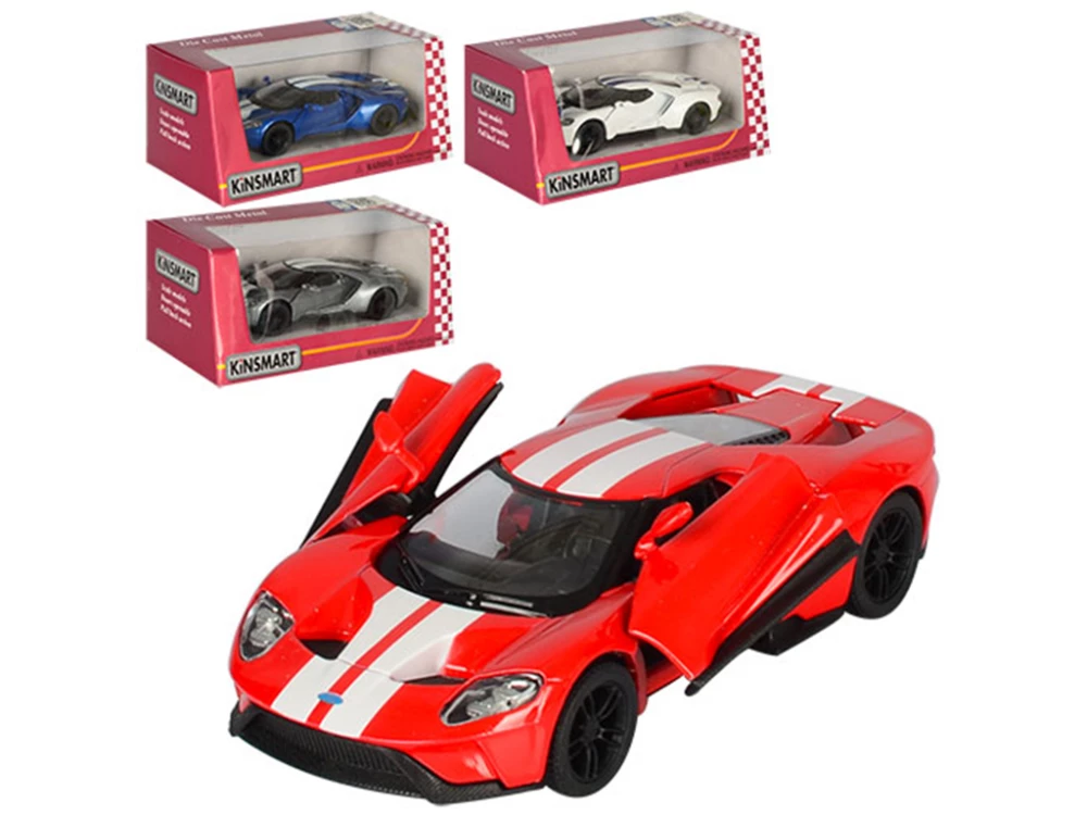 Model samochodu 5 2017 FORD GT, w asortymencie
