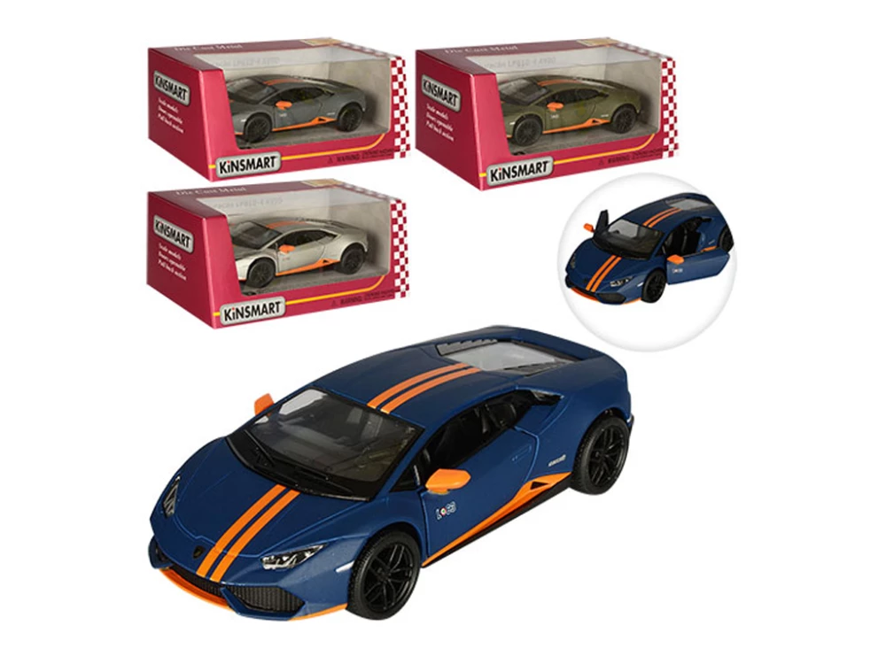Model samochodu 5 LAMBORGHINI HURACAN LP610-4 AVIO MATTE, w asortymencie