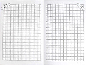 Notebook - 3D Rabbits, A5, 32 sheets, grid