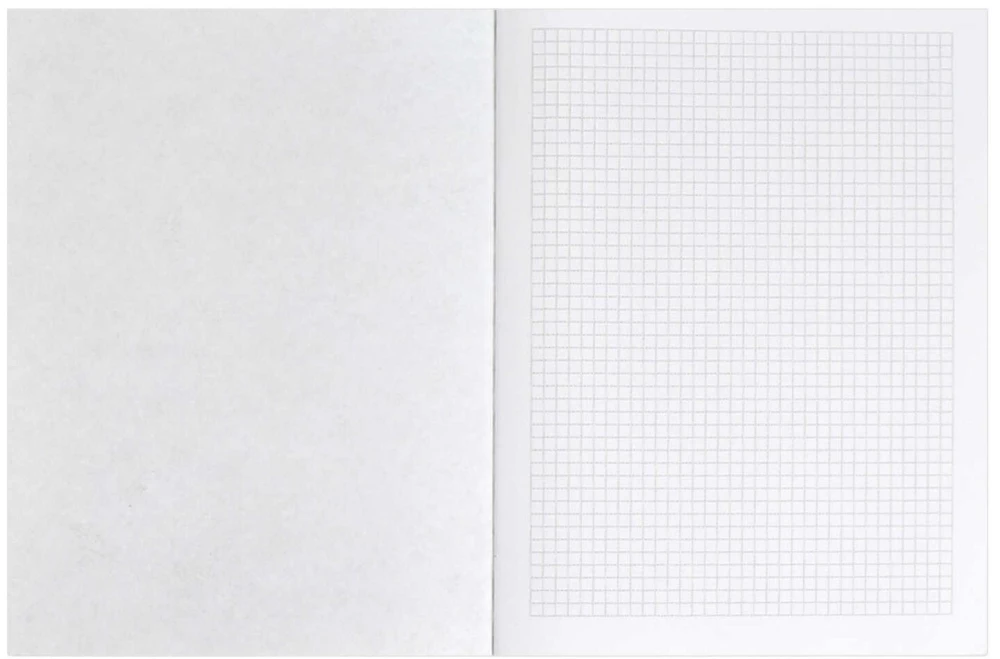 Notebook - Calm, 32 sheets, grid, assorted