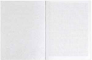 Notebook - Calm, 32 sheets, grid, assorted