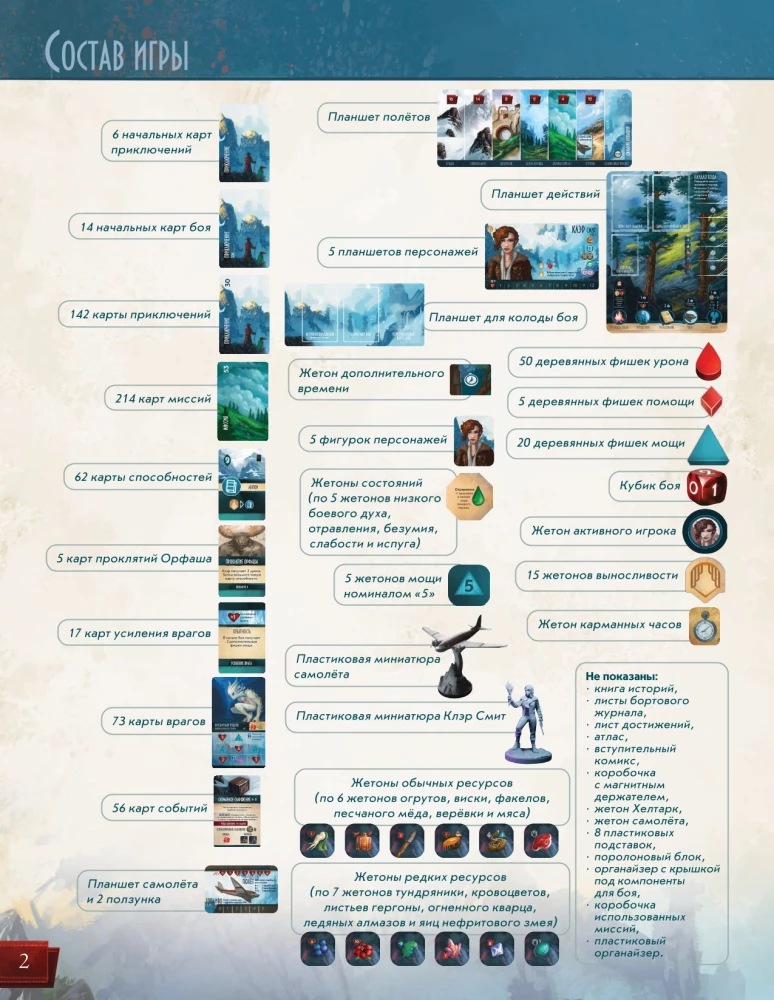 Board Game - Sleeping Gods. Distant Skies