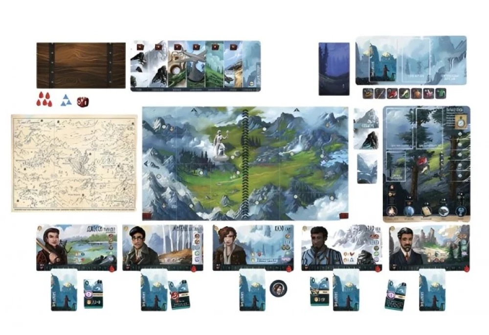 Board Game - Sleeping Gods. Distant Skies