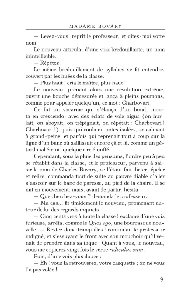 Madame Bovary