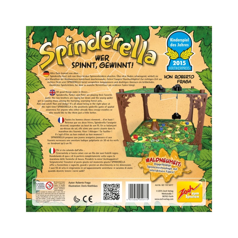 Gra planszowa - Spinderella (Spinderella)