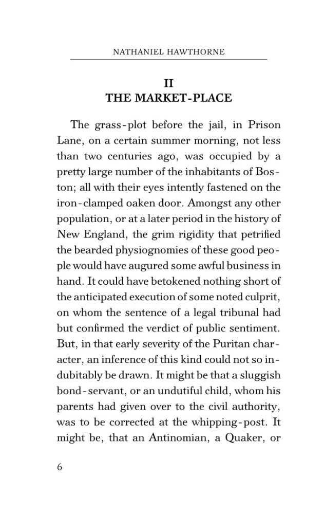 The Scarlet Letter