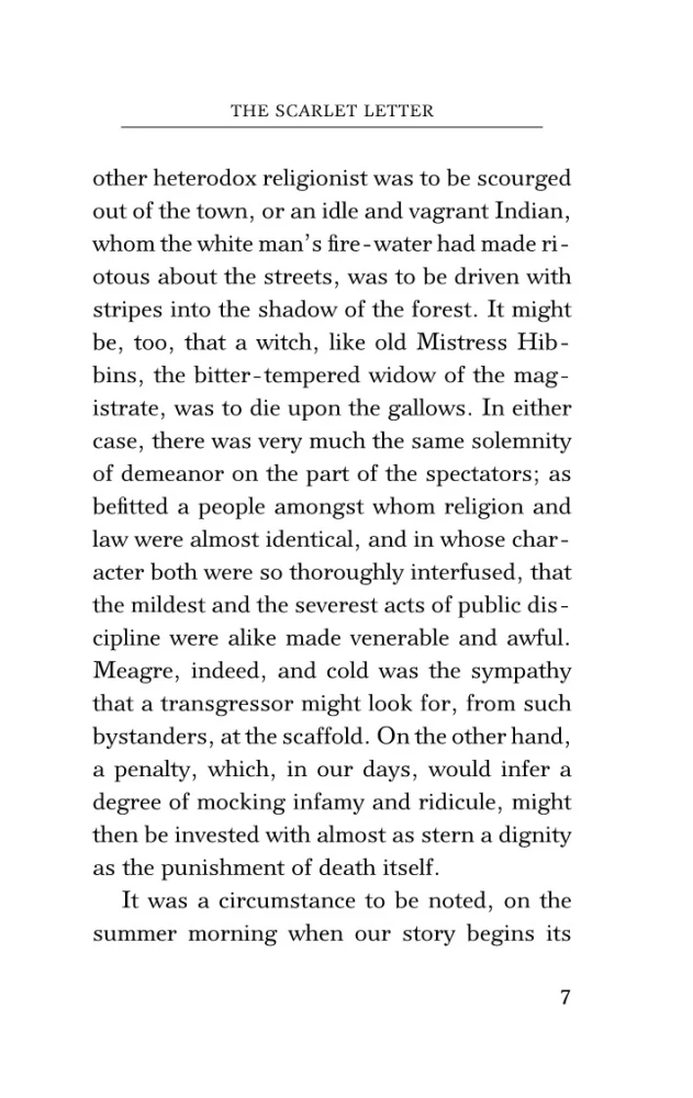 The Scarlet Letter