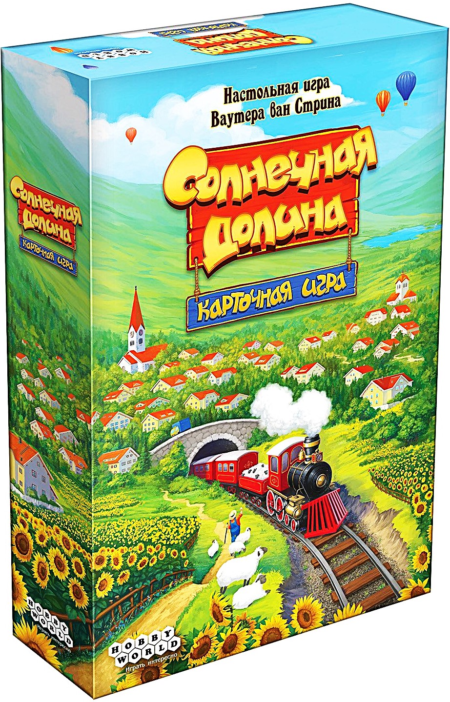 Board game - Sunny Valley. Card game