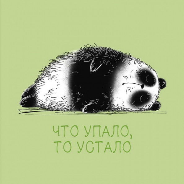 Notebook - Tired Panda (grid)